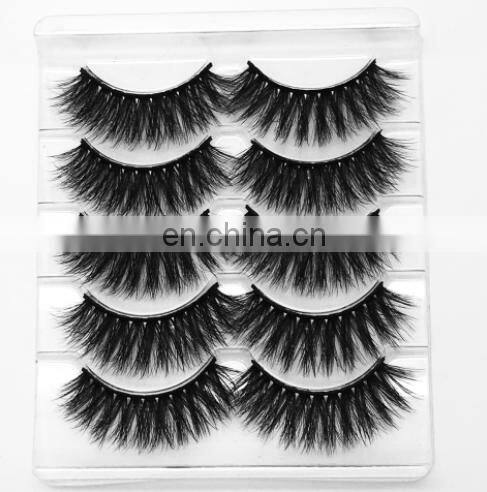Private Label fake lashes 5 Pairs magnetic eyelashes wholesale eyelash extension kit