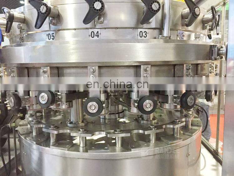 Isobaric can filling line machine for soda water