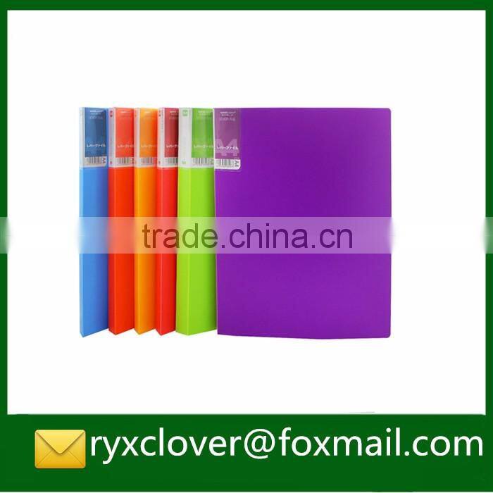 a4 clear plastic seris book pockets display book