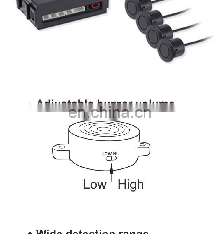 Car auto reversing sensor kits with 58KHz sensor