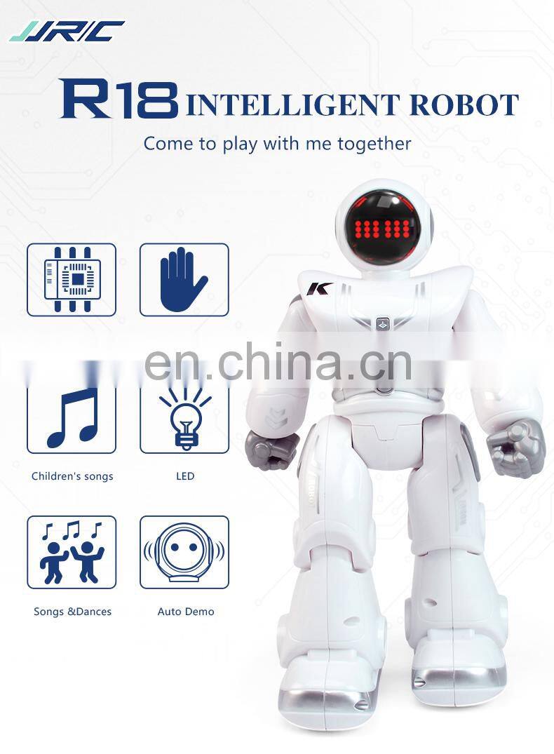 HOT JJRC R18 RC Robot Gesture Sensor Intelligent Programming Automatic Presentation Robot RC Toys with Music