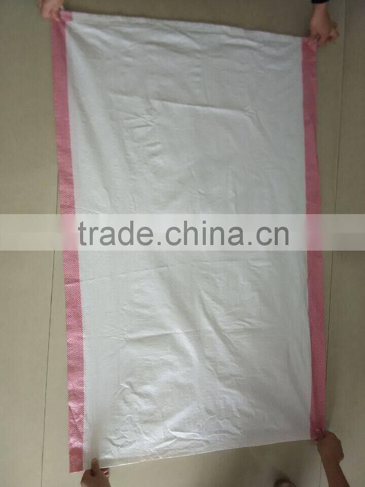 milk white agriculture bag /pp woven bag bean soybean bag