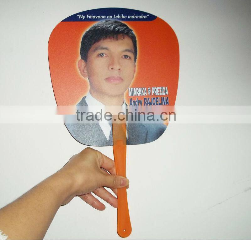 Wedding cardboard fan, advertisment paper fan with Cardboard Hand Fans