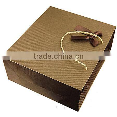 2014 custom made high quality eco-friendly printed paper shopping bags