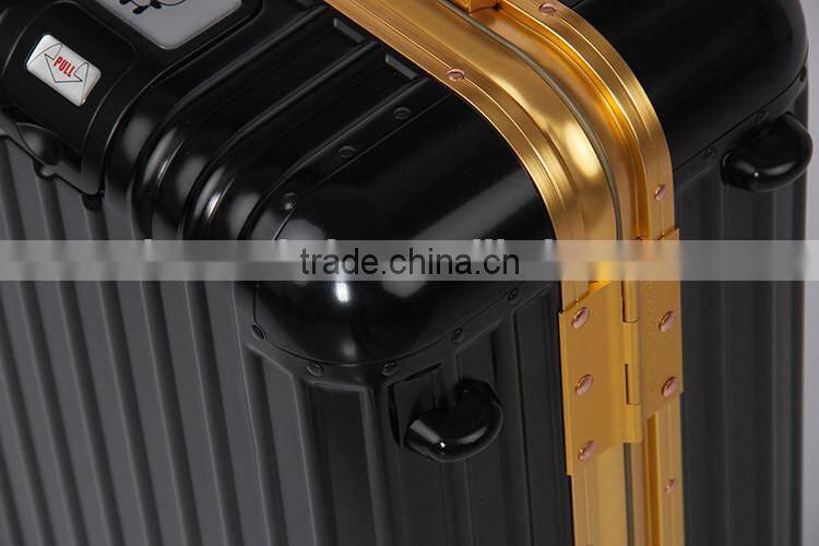 Best selling cabin size aluminum magnesium flight pilot case with TSA customs lock