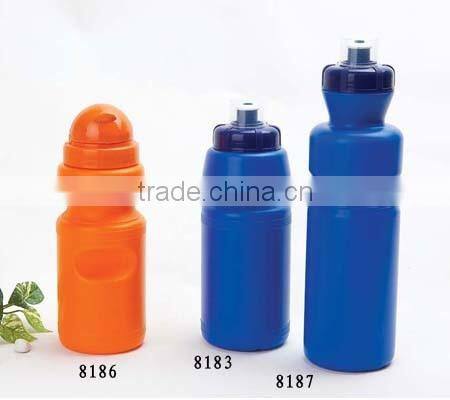 BPA free 350ml student use drinkware type plastic sports water bottle with dust-proof lid