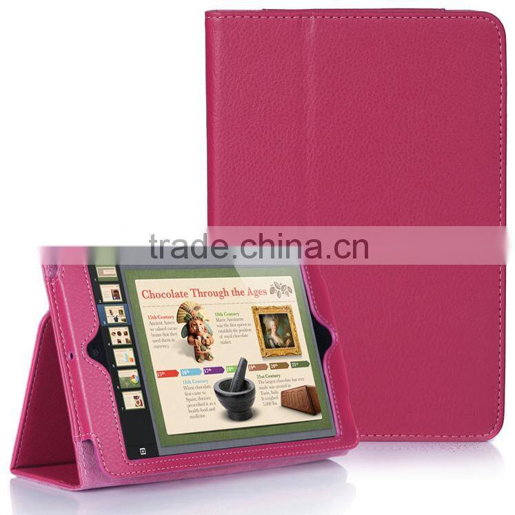 High Quality Orange Slim Thin Magnetic Leather Smart Wake/Sleep Cover Flip Case for Ipad 2 3 4