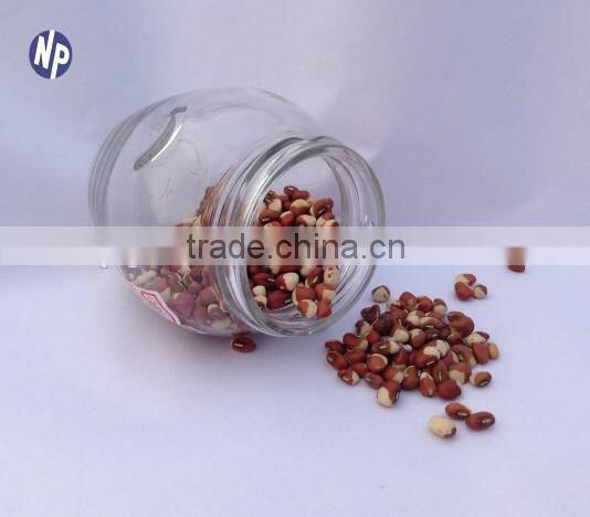 250ml food grade clear glass jars with plastic cap