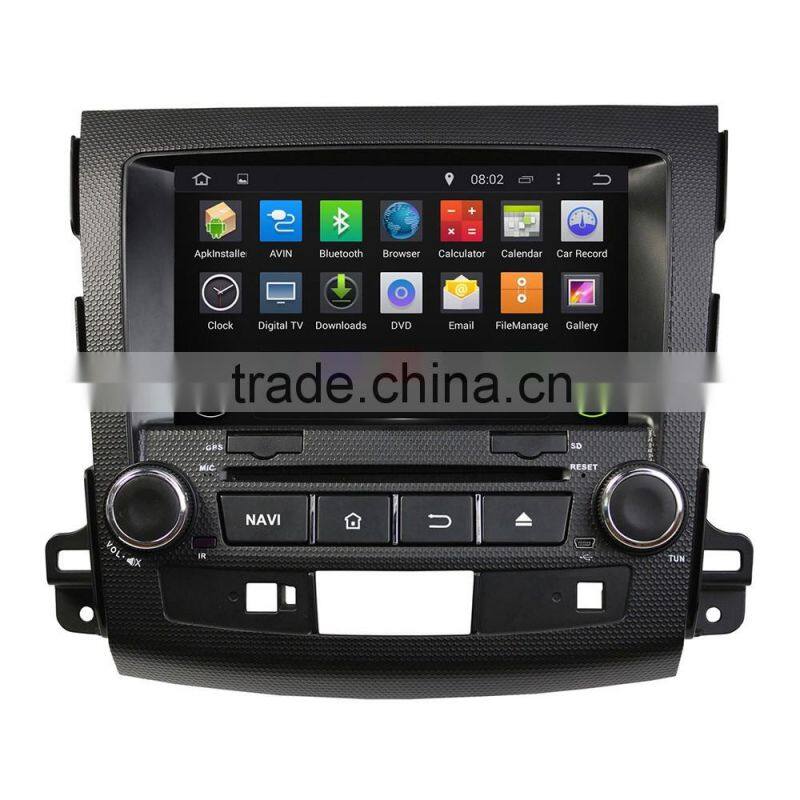 Automotive multimedia dvd player with navigation system for Mitsubishi Outlander 2006-2012