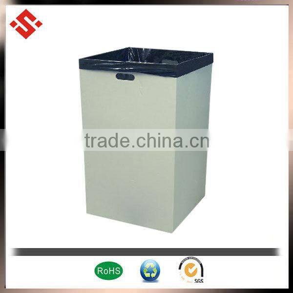 2014 custom cheap corrugated plastic dustbin type