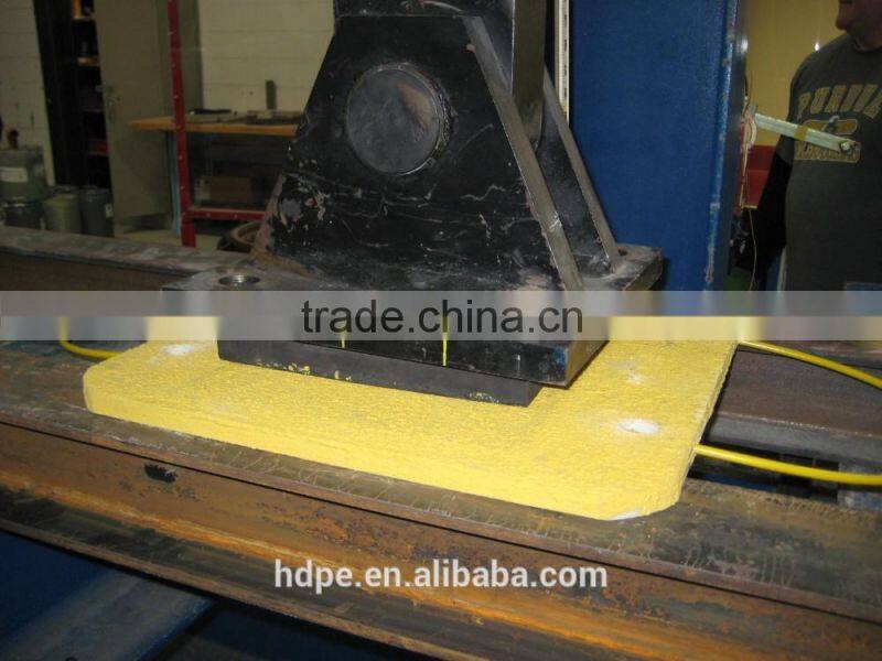 UHMWPE Durable High Strength Portable Crane Outrigger Pads Crane Outrriger Board Plastic Sheet