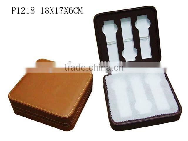 Hot Sale PU Leather Single Watch Pakcgaing Gift Paper Box Manufactures in China P1215