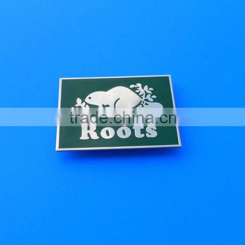 metal high quality square nameplate, custom name badges