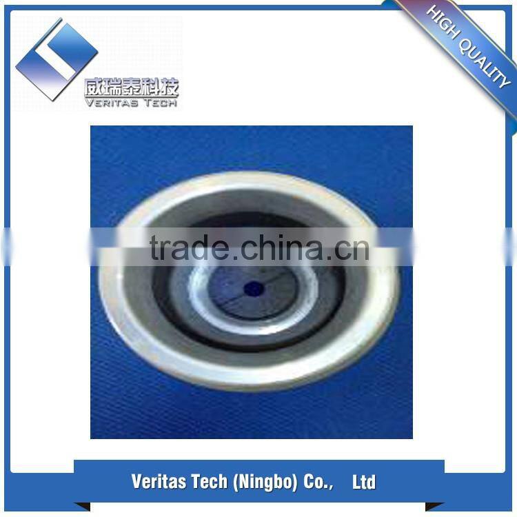 4inch painted or polished Dump blow off valve die cast,painted,with a clamp for water truck