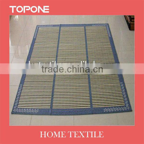 Fashion New design 100% zhejiang good quality printed products bamboo mat and rug