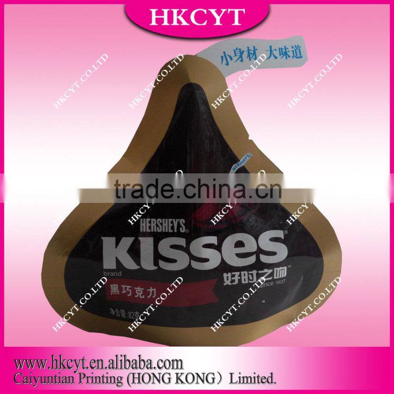 CustomPrinted Free Shaped Bag / Different Shaped Plastic Packaging Bag