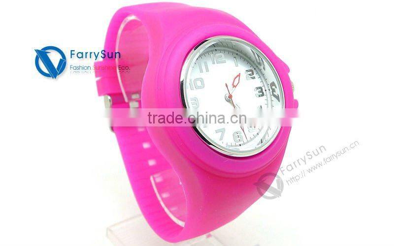 Elegant Digital Watch with Pure Silicone