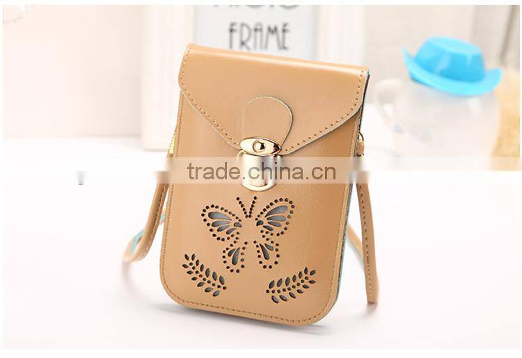 Ladies mini messenger bag mobile phone bag wallet