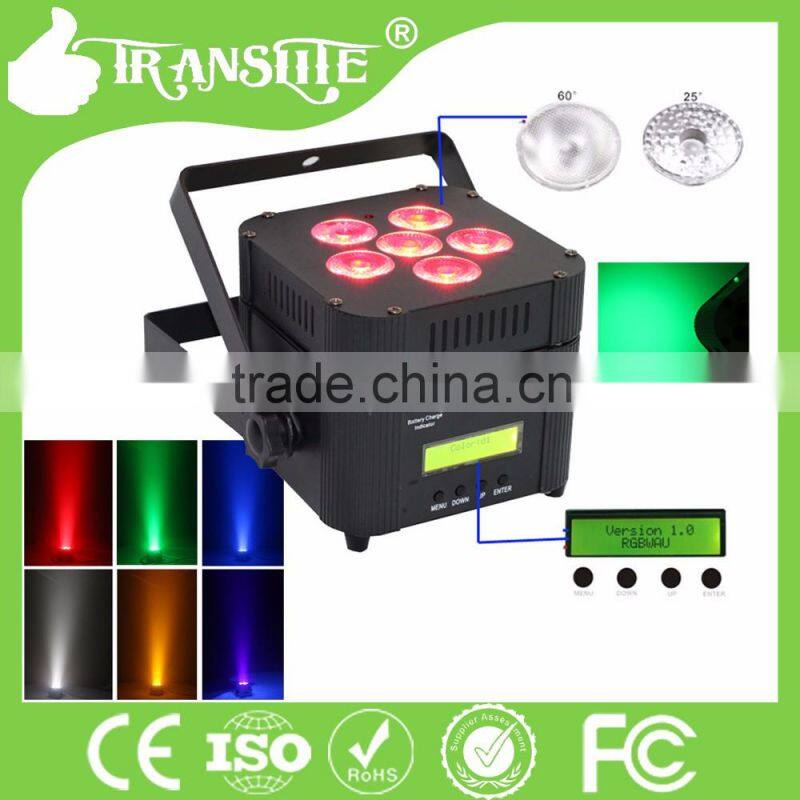 China Mini Projector 6in1 High Beam Laser Light Cheap DJ Decoration Par Light with Battery