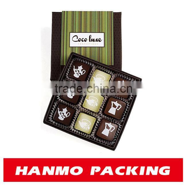 custom design&made standard ballotin candy boxes wholesale