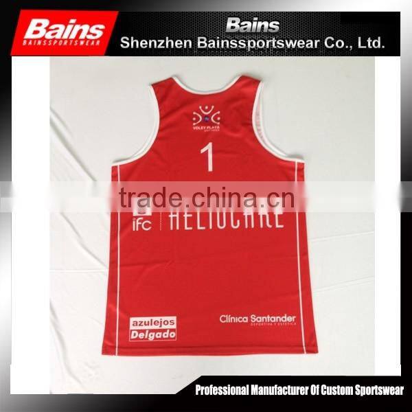 Polyester/spandex wholesale running singlet custom design