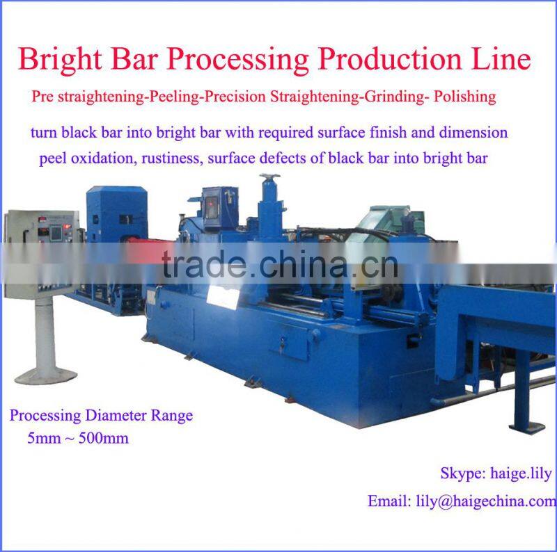steel round bar finishing line with advanced technology