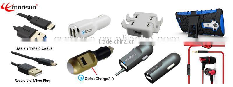 MFI dual USB car charger 3.1A