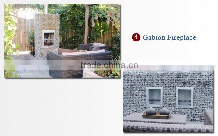 5*10 Mesh Size Welded Mesh Gabion Box (ISO Factory)