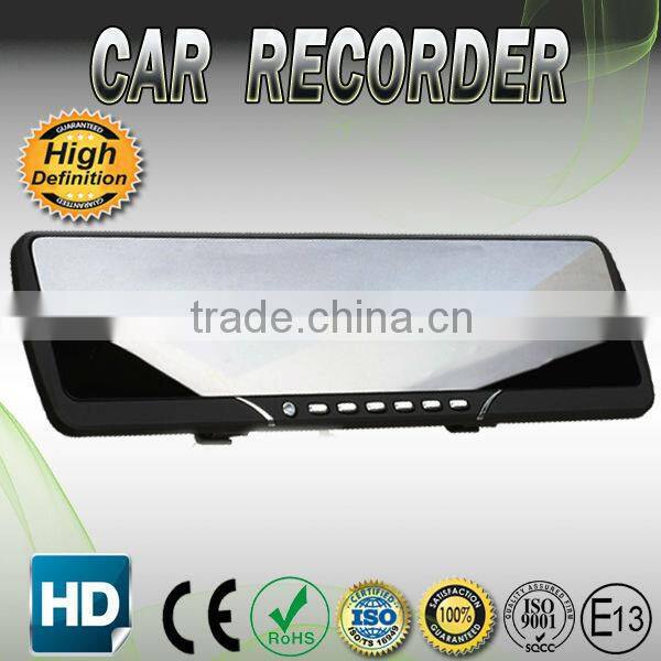 Car DVR Rearview Mirror With G-sensor Funtion