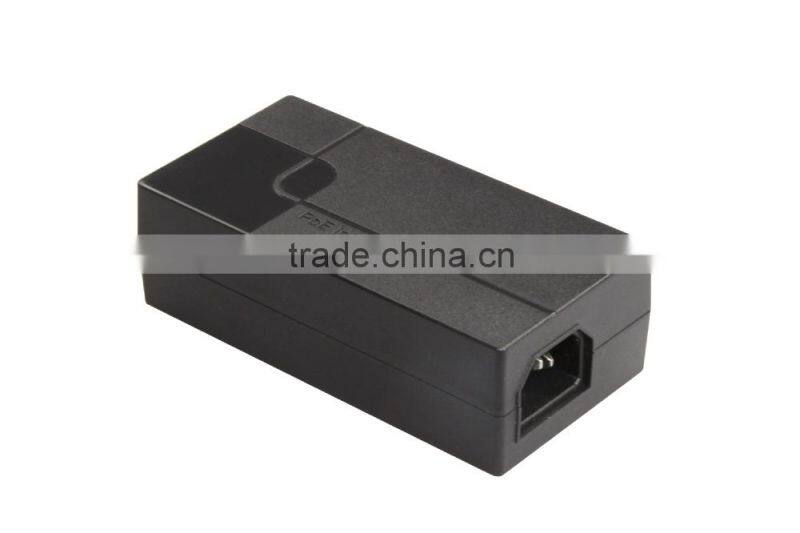 ShenZhen ONV hot Sale poe injector 10/100M single port oem poe injector AC 25.4W power supply IEEE802.3at FOR IP camera