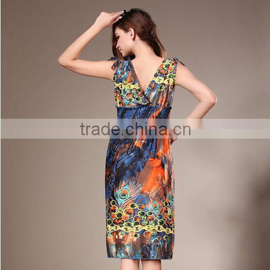 China Factory Produce Lady Dress