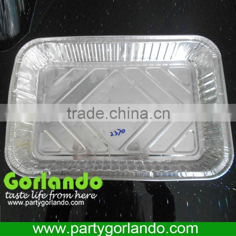 full-size deep steam aluminum foil container