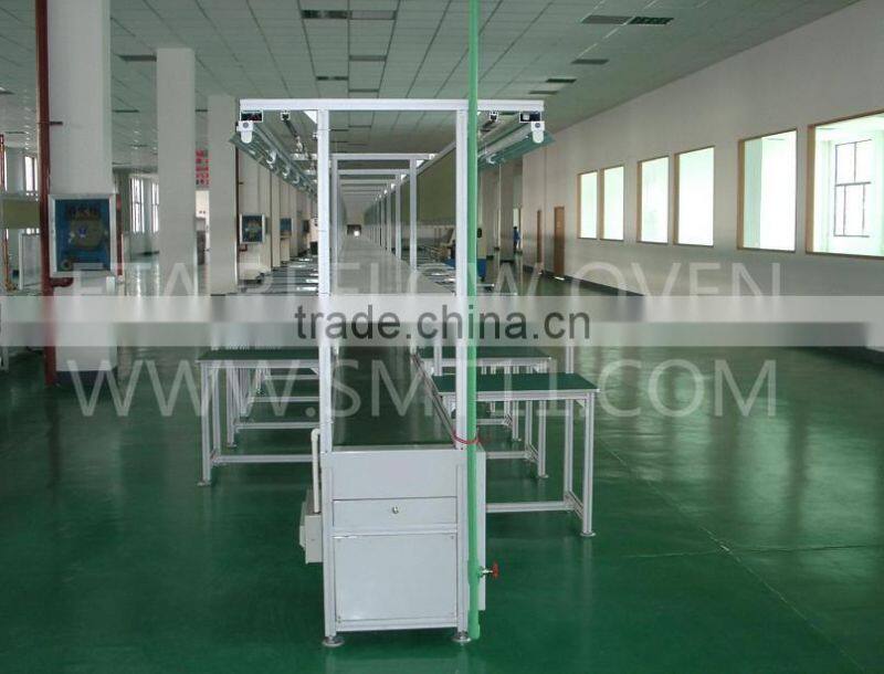 Half-Automatic PCB assembly line,ESD metal led light assembly line,auto assembly line,Electronics assembly line