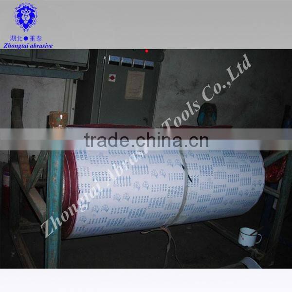 Flexible backing abrasive cloth roll/cotton cleaning cloth roll