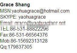 interior decoration glass curtain wall(EN12150 SAI40107)