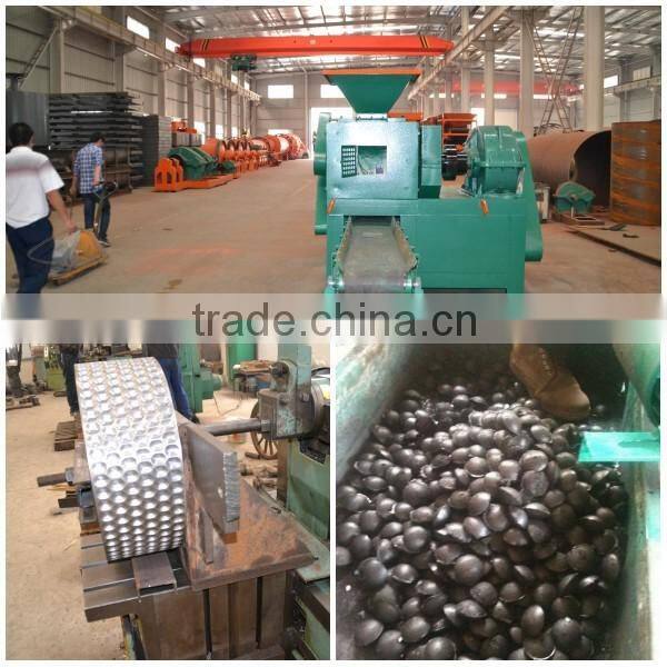 Mechanical press briquette making machine