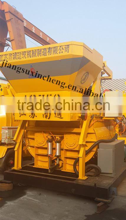 High Capacity JS750 twin shaft concrete mixer from jiangsu jiacheng machinery co ltd