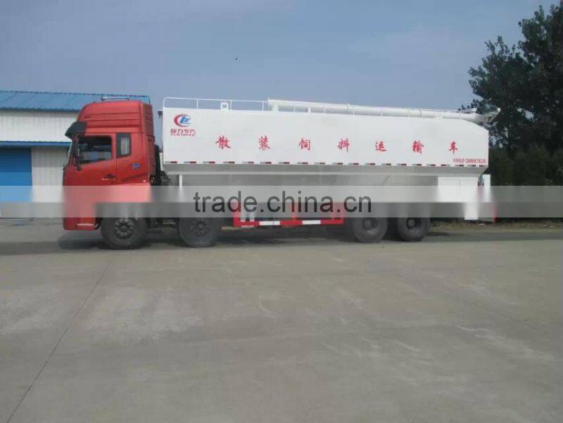 290hp DONGFENG bulk feed truck, feed transport truck for sale
