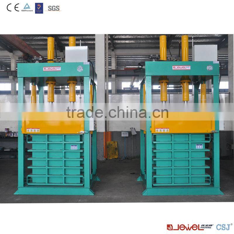 textile and used cloth compacting machine