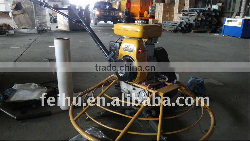 Concrete smoothing machine, concrete finishing power trowel machine