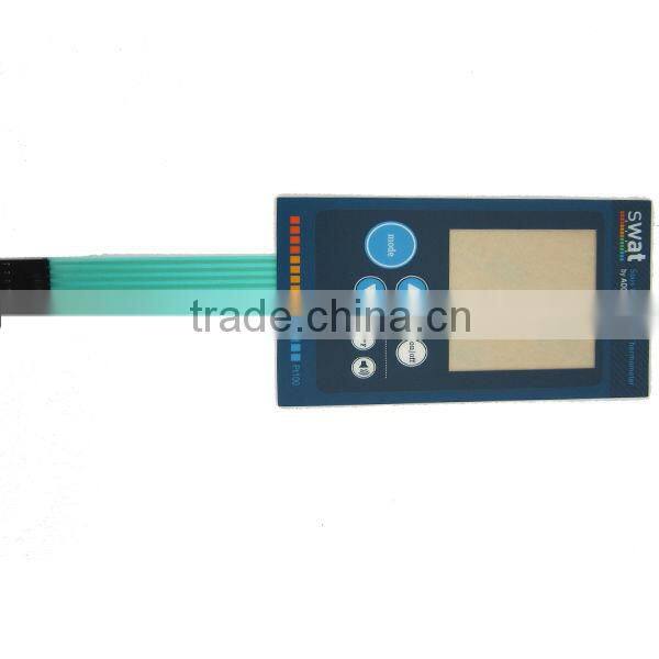 Tactile Membrane Keypad With LCD