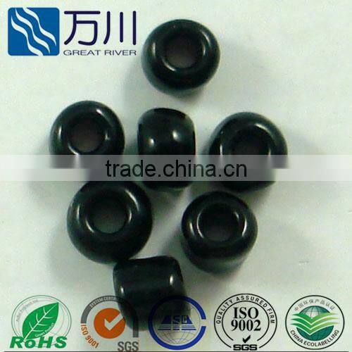 Handmade Authentic Sterling Silver wholesale charms beads for bracelets,2014 kids diy beads mixed color plastic pony bead