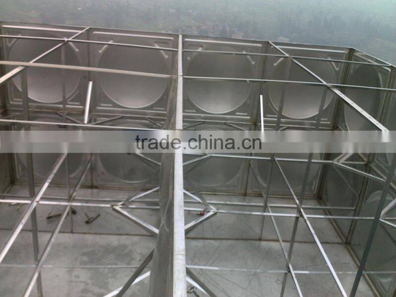 Drinking Water Tank, Square Water Storage Tank, SS304 Stainless Steel Water Tank