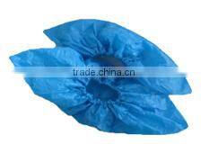 Smooth lightweight disposable cpe welding shoe cover