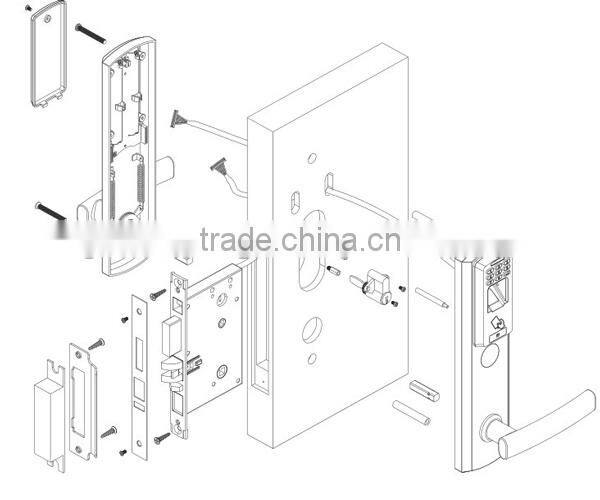2014 new security fingerprint lock
