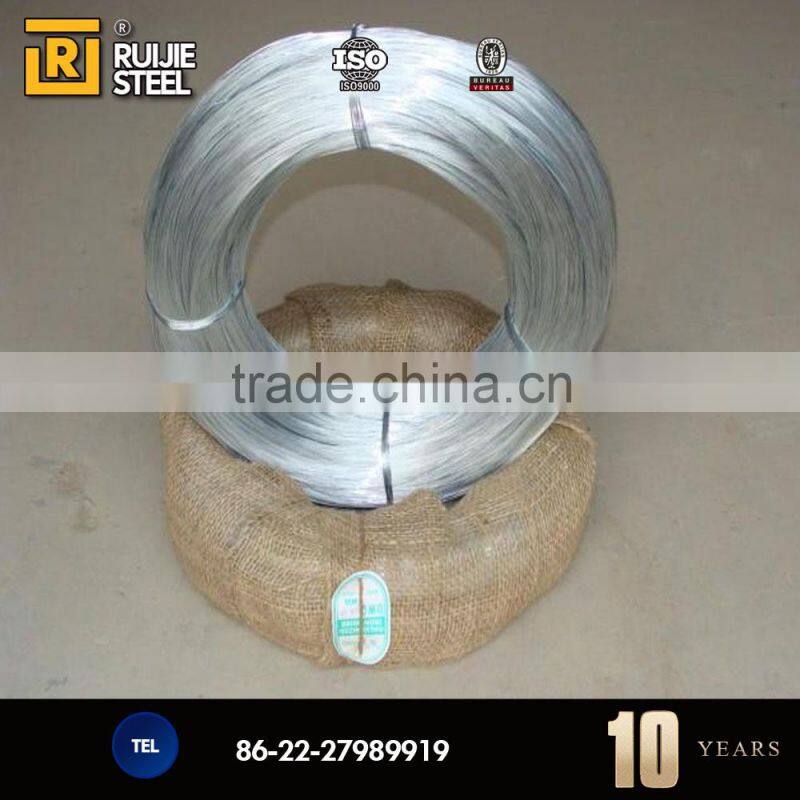 hot dipped galvanized wire for vineyard/green house