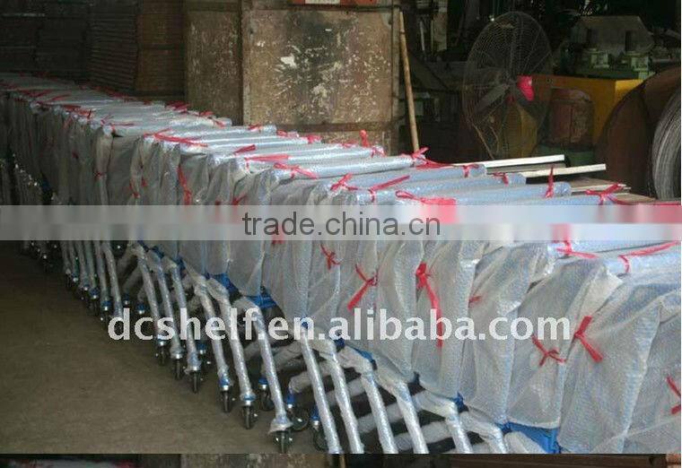 90 Liter Powder Coated Supermarket Shopping Cart