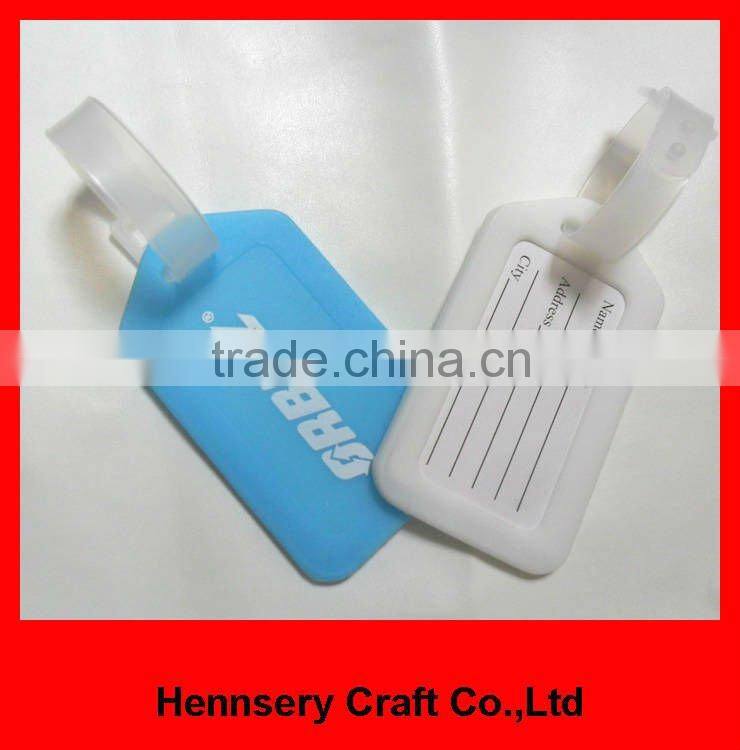 Promotion hard hard plastic hang tag