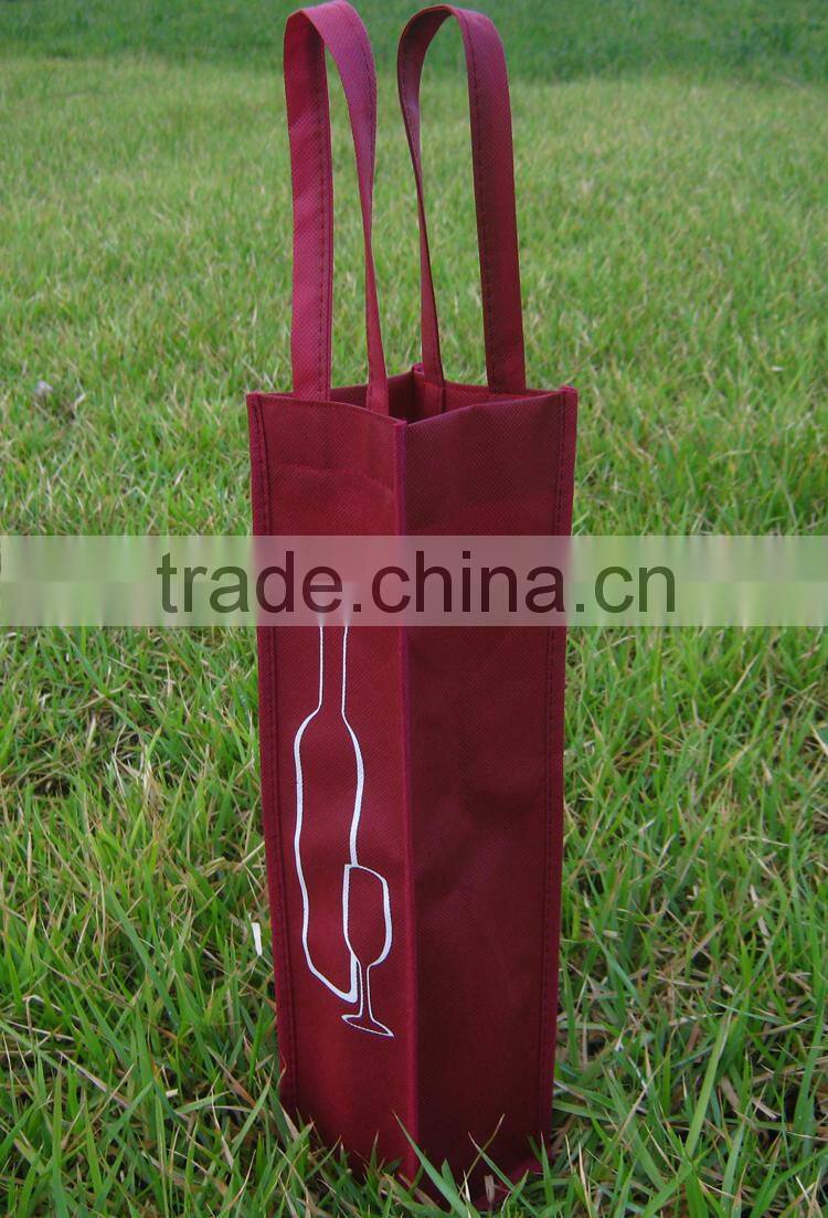 wine non woven custom bag