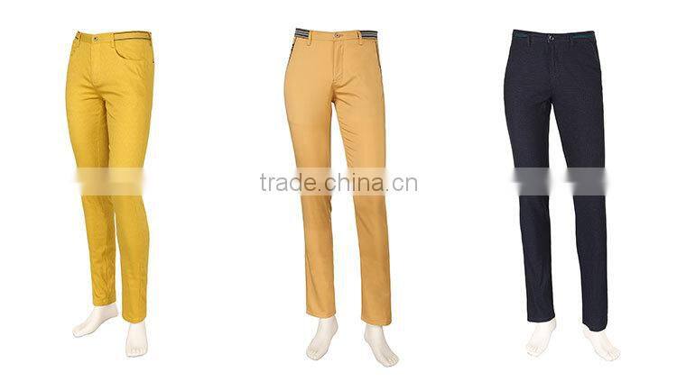 New Style Slim Straight Spring 2015 man's trousers